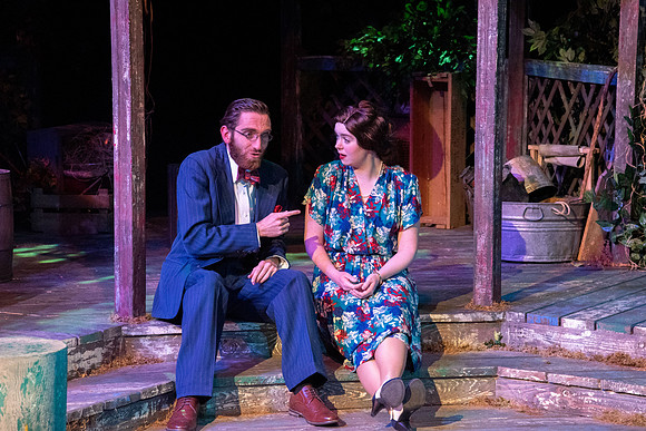 A BYU-Idaho theatre department performance of Talley's Folley in the Black Box Theatre. Fall Semester