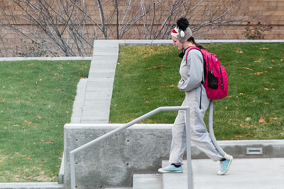 Students dress up costumes for Holloween on campus.