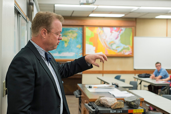 Back to Shool April 2014. Petrology class taught by Dan Moore.