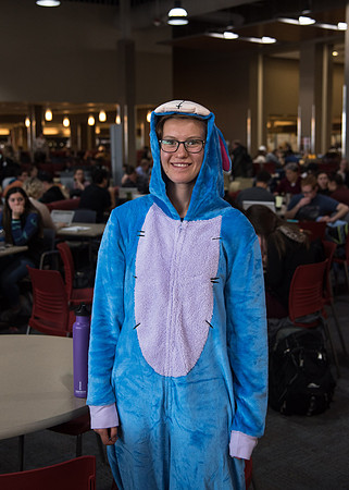 Students all dressed up for Halloween! October 2018