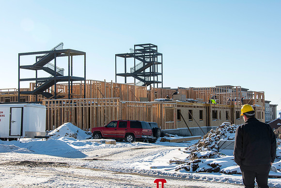 BYU-Idaho Housing, Center Square, Consruction Project.