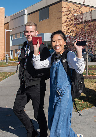 Students gather in the BYU-Idaho Center for a devotional with President Dallin Oaks.