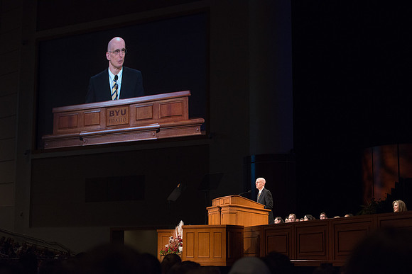 BYU-Idaho devotional with President Dallin H. Oaks Of the First Presidency.