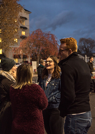 Tailgate Party and Football Game at the BYU-Idaho stadium. November 2018