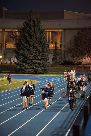 Tailgate Party and Football Game at the BYU-Idaho stadium. November 2018