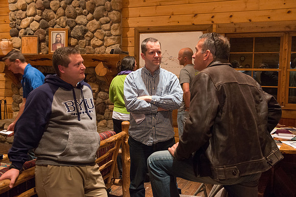 Retreat for teachers at the Sky Mountain Lodge in Victor, Idaho.