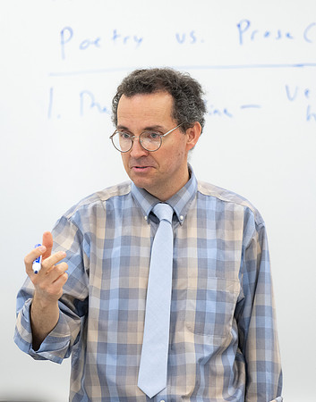 English class taught by Mark Bennion.