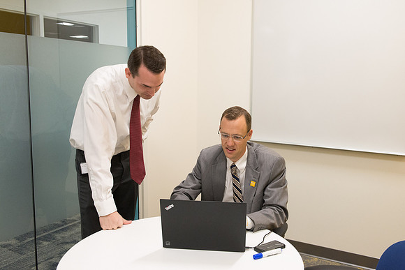 Pathway office facilities on the fifth floor of the BYU Salt Lake Center.