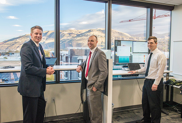 Pathway office facilities on the fifth floor of the BYU Salt Lake Center.