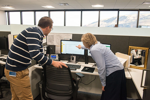 Pathway office facilities on the fifth floor of the BYU Salt Lake Center.