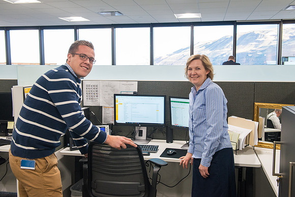 Pathway office facilities on the fifth floor of the BYU Salt Lake Center.