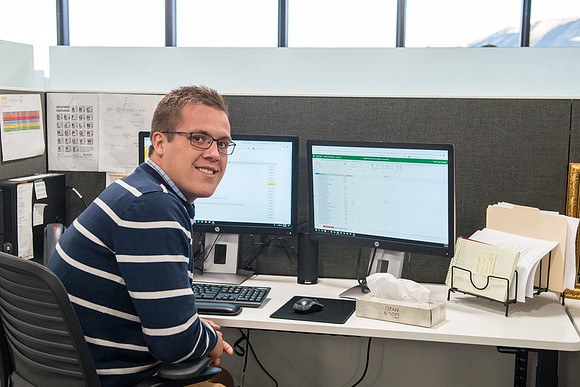 Pathway office facilities on the fifth floor of the BYU Salt Lake Center.
