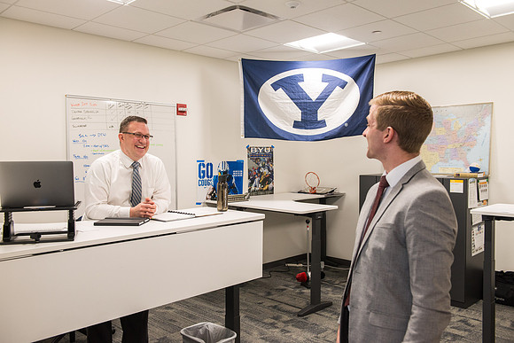 Pathway office facilities on the fifth floor of the BYU Salt Lake Center.