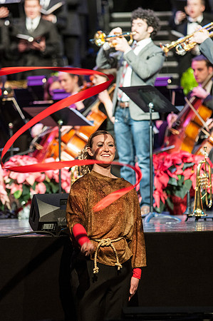 At the BYU-Idaho Christmas, the university dance department, choirs and orchestra, came together with guest artists Canadian Brass for a beautiful and uplifting show.