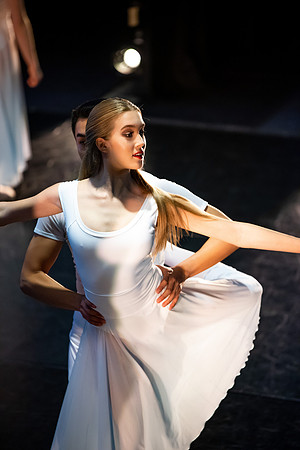 BYUI students dance in the multi-style performance, Extravadance.