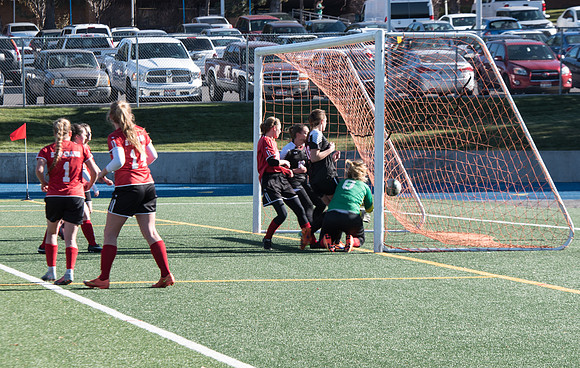 The top two women's competitive soccer teams compete in the Championship game.