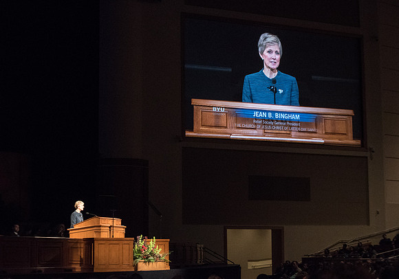 Devotional with Sister Jean B. Bingham--Nov 2018