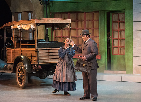 The theatrical production of Seventh Heaven. November 2018