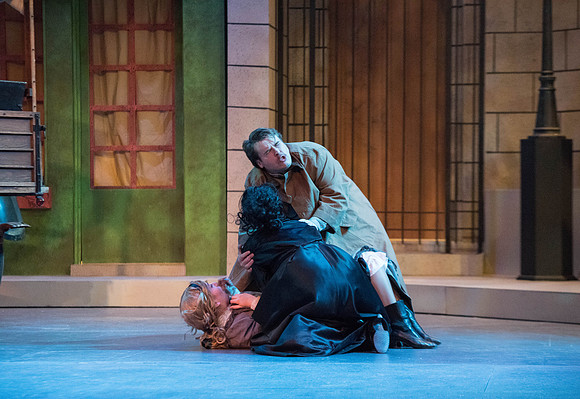 The theatrical production of Seventh Heaven. November 2018