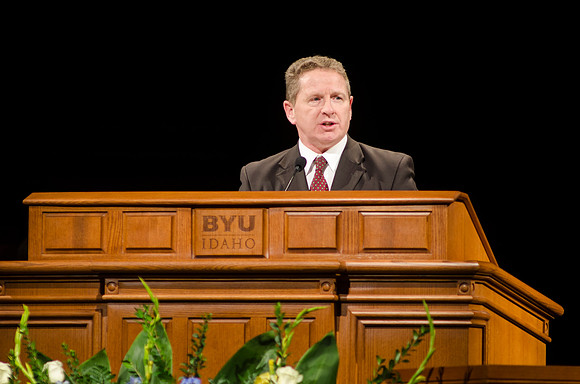 During Tuesday's devotional Steve Zollinger talked about the importance of Christ's organized church.