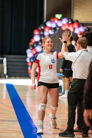 Volleyball championships for the women's and men's competitive teams.