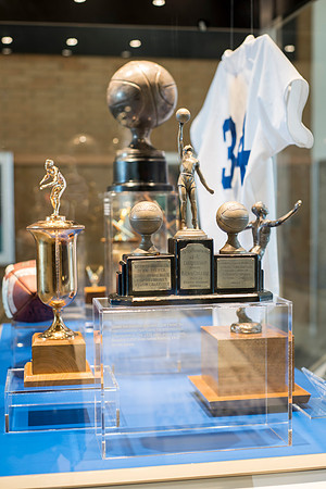 Legacy Hall in the Manwaring Center received some additional art work creating a lasting tribute to the ongoing Sprit of Ricks here at BYU-Idaho.  Two new show cases were added to Legacy Hall to pay t