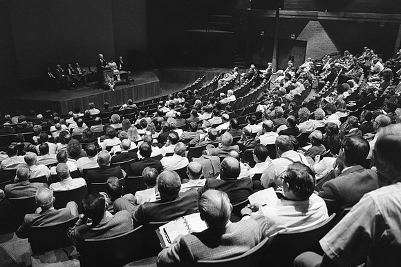 Faculty Meeting - Aug 1988