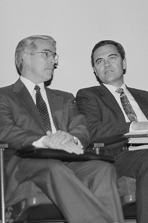 Jim Smyth and President Steven D. Bennion