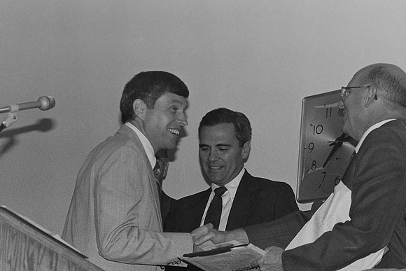 President Bennion and faculty members