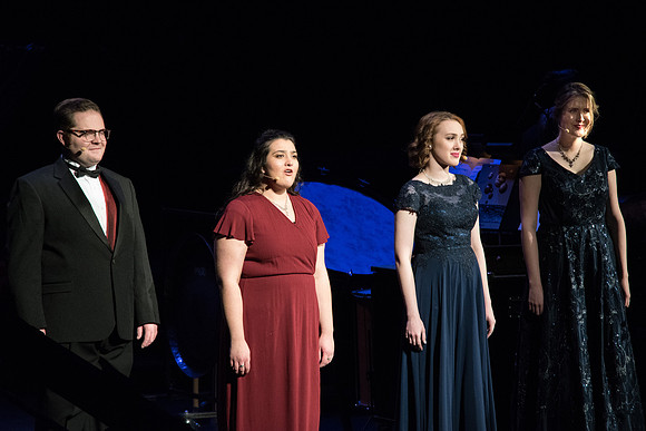 BYU-I choirs, orchestra, and dancers, along with Brian Stokes Mitchell, perform the 8th annual Christmas Concert, filling the room with the Christmas spirit. December 2018