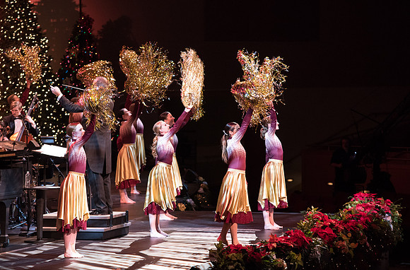 BYU-I choirs, orchestra, and dancers, along with Brian Stokes Mitchell, perform the 8th annual Christmas Concert, filling the room with the Christmas spirit. December 2018