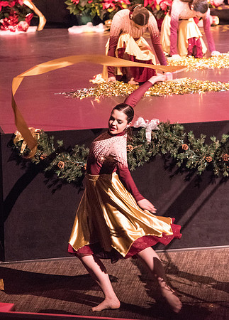 BYU-I choirs, orchestra, and dancers, along with Brian Stokes Mitchell, perform the 8th annual Christmas Concert, filling the room with the Christmas spirit. December 2018