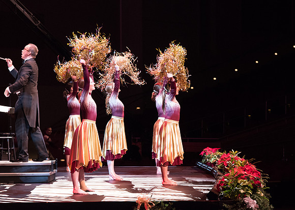 BYU-I choirs, orchestra, and dancers, along with Brian Stokes Mitchell, perform the 8th annual Christmas Concert, filling the room with the Christmas spirit. December 2018
