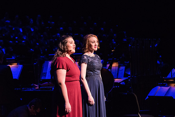BYU-I choirs, orchestra, and dancers, along with Brian Stokes Mitchell, perform the 8th annual Christmas Concert, filling the room with the Christmas spirit. December 2018