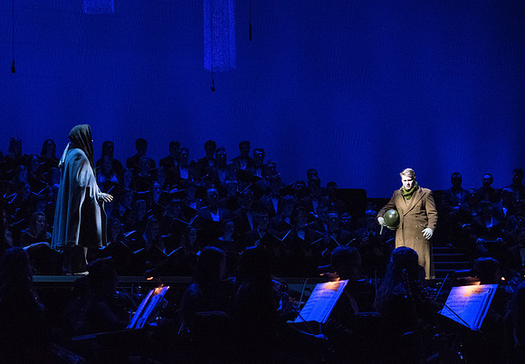 BYU-I choirs, orchestra, and dancers, along with Brian Stokes Mitchell, perform the 8th annual Christmas Concert, filling the room with the Christmas spirit. December 2018