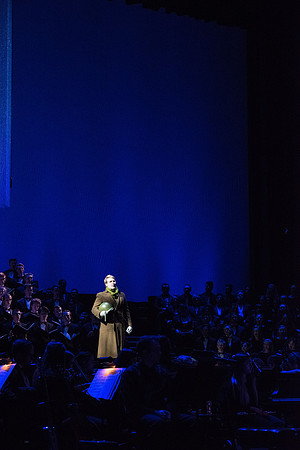 BYU-I choirs, orchestra, and dancers, along with Brian Stokes Mitchell, perform the 8th annual Christmas Concert, filling the room with the Christmas spirit. December 2018