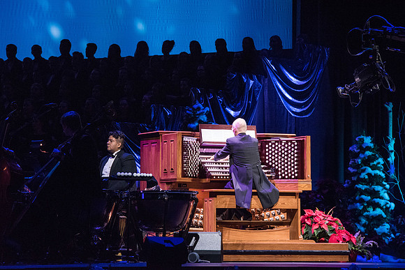 BYU-I choirs, orchestra, and dancers, along with Brian Stokes Mitchell, perform the 8th annual Christmas Concert, filling the room with the Christmas spirit. December 2018