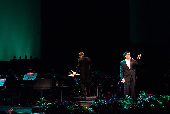 BYU-I choirs, orchestra, and dancers, along with Brian Stokes Mitchell, perform the 8th annual Christmas Concert, filling the room with the Christmas spirit. December 2018