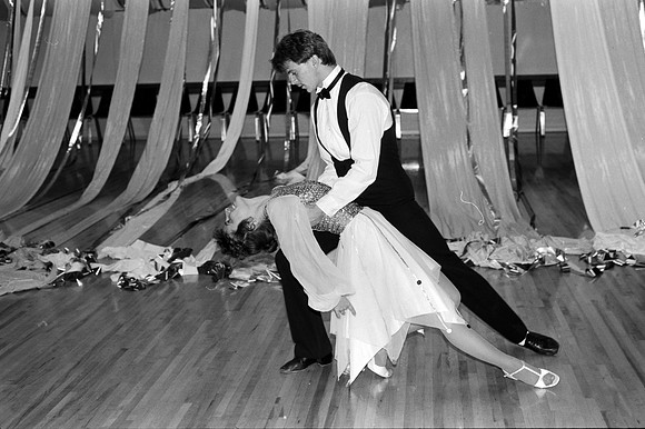 Members of the 1987 Ricks College Dance Team