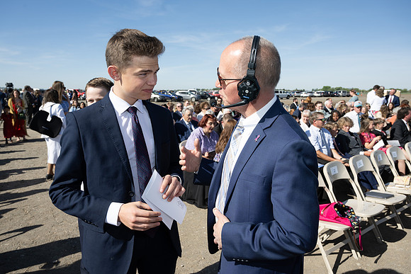 Teton River Temple Groundbreaking - June 2024