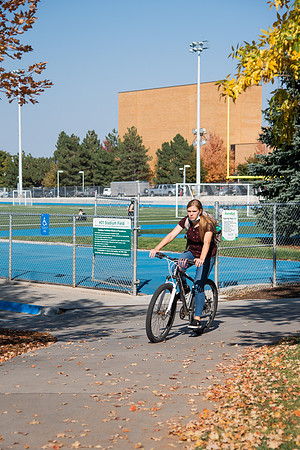 Changing leaves on trees around campus during the fall 2021 semester.