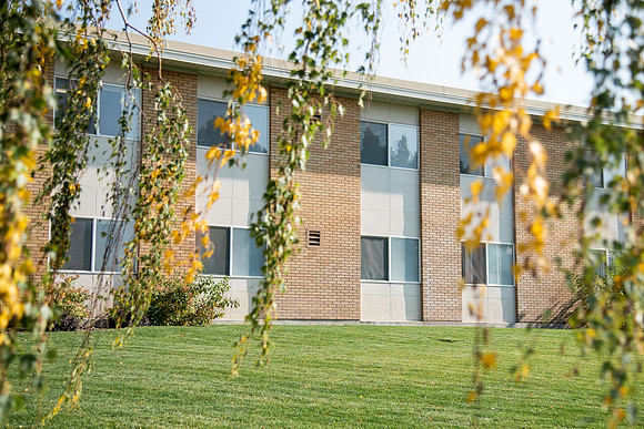 Changing leaves on trees around campus during the fall 2021 semester.