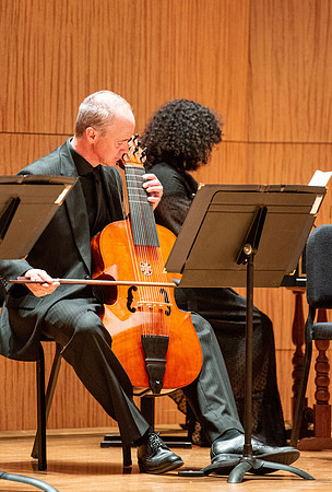 Performance of different students at the Barrus Concert Hall