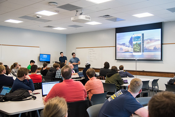 BYU-Idaho Computer Information Technology Class App Awards. Fall Semester