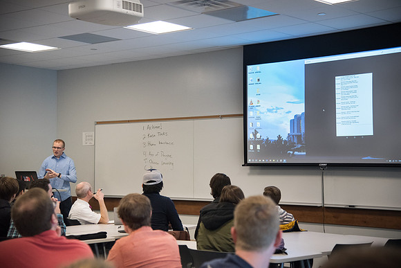 BYU-Idaho Computer Information Technology Class App Awards. Fall Semester