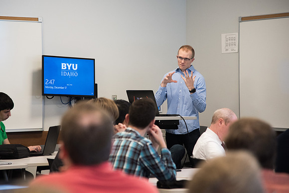 BYU-Idaho Computer Information Technology Class App Awards. Fall Semester