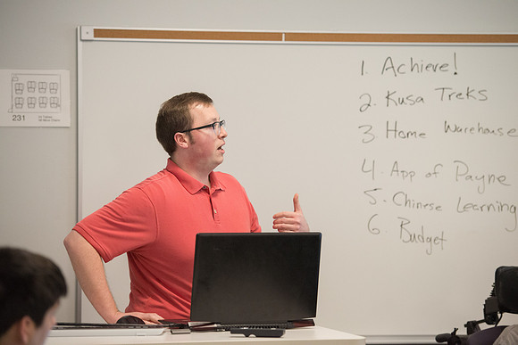 Computer Information students presentations.