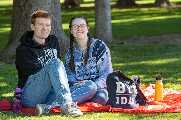 BYU-Idaho students at Porter Park