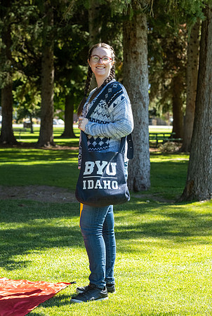 BYU-Idaho students at Porter Park