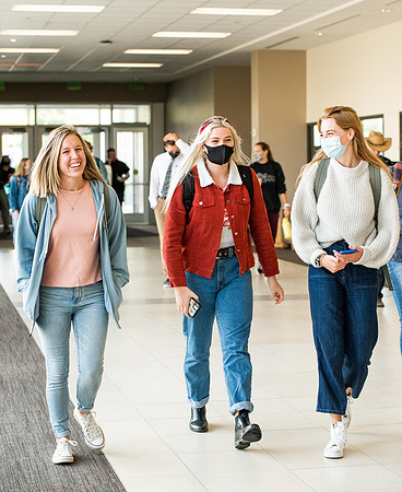 Students gather for BYU-Idaho devotional in the fall 2021 semester.